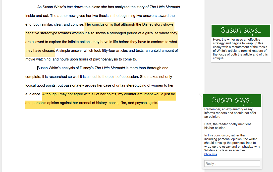 explanatory essay examples