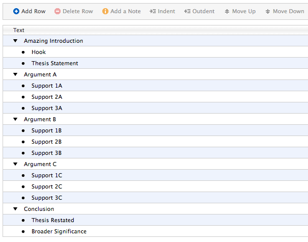 5-Paragraph Essay Outline