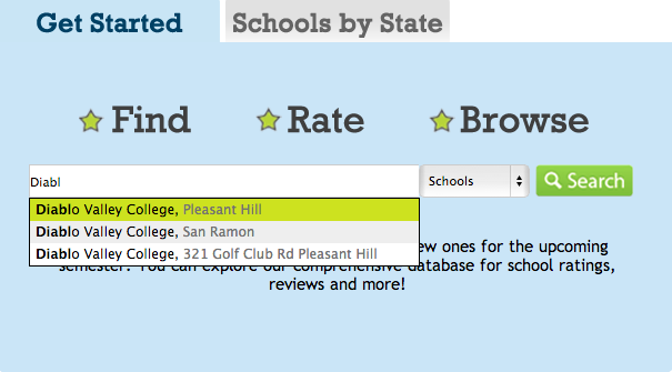 How to use rate your professors